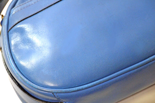 Salvatore Ferragamo ＜訳アリ＞リボン革ショルダー（水色）