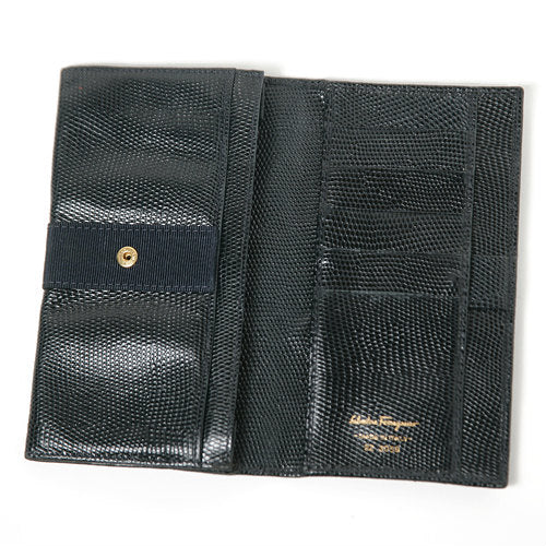 Ferragamo Vara 長財布（濃紺）