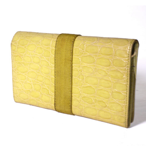 Salvatore Ferragamo ＜訳アリ＞長財布（黄）