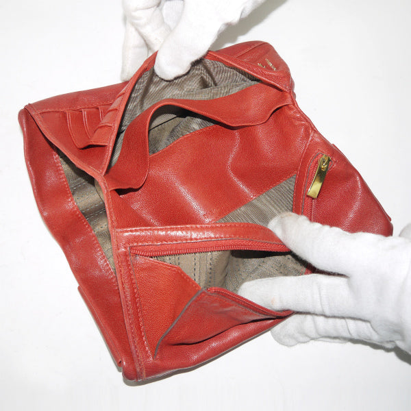 Ferragamo Vara ビッグリボン長財布（赤）