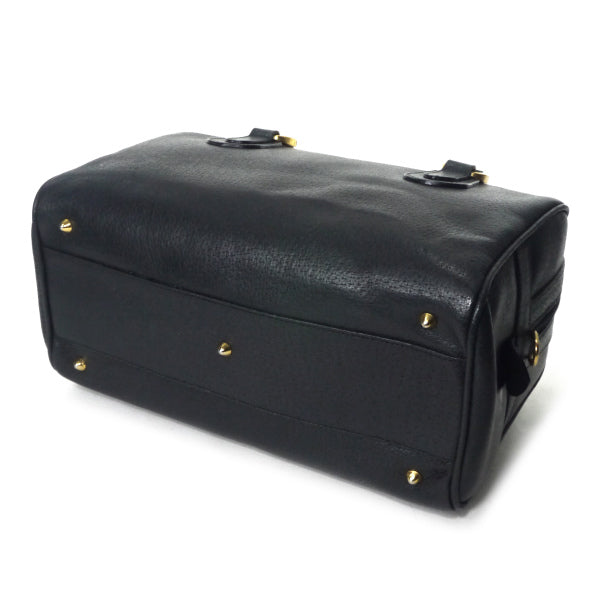 OLD Gucci　角ミニボストン（黒）