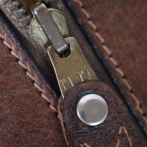 OLD Gucci ＜訳アリ＞ドラム型ボストン（茶）