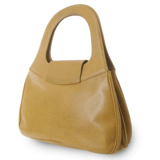 OLD Gucci　バンブーロック ハンドバッグ（キャメル）