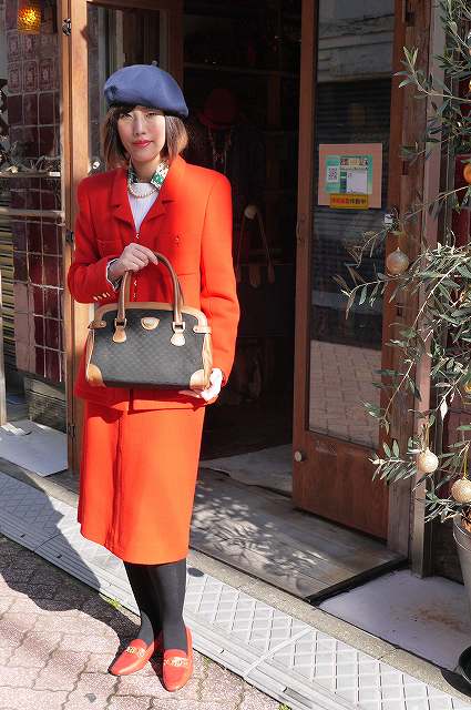 OLD Gucci  70s黒キャメル　キャンパスミニボストン