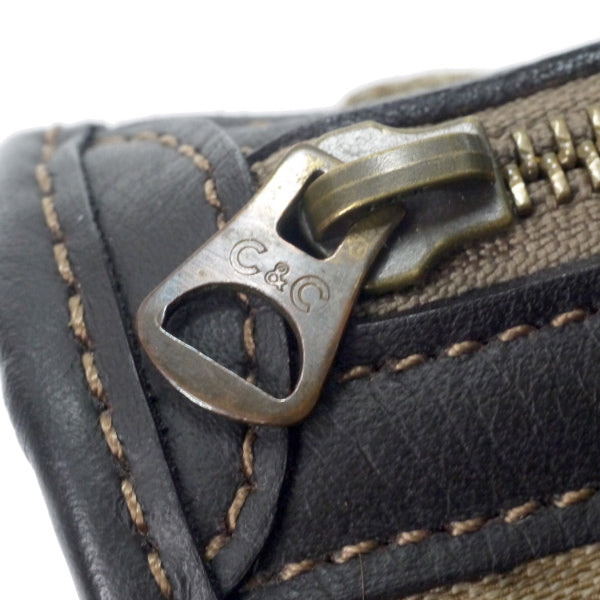 OLD Gucci スクエアミニボストン（青・横シェリー）