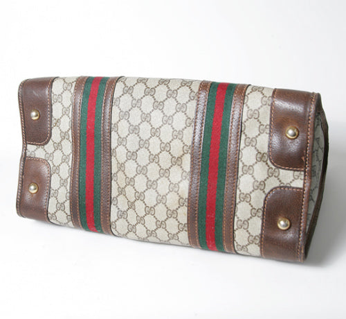 OLD Gucci＜訳あり＞ ２シェリーボストン（大・茶）