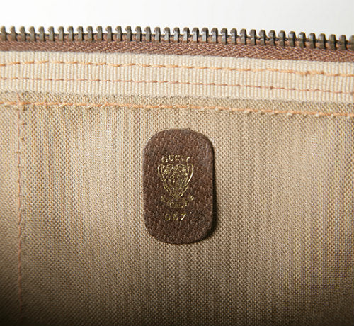 OLD Gucci＜訳あり＞ ２シェリーボストン（大・茶）