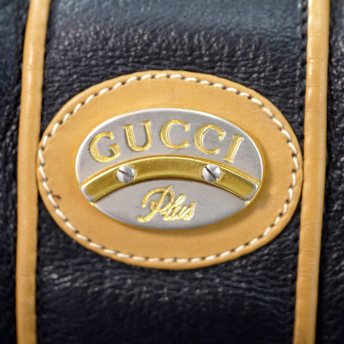OLD Gucci Plus コンビカラーボストンバッグ