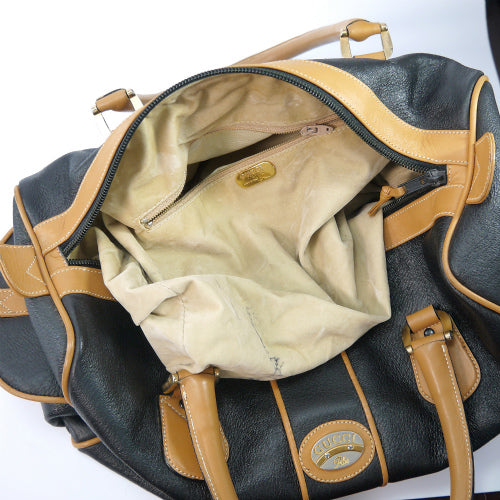 OLD Gucci Plus コンビカラーボストンバッグ
