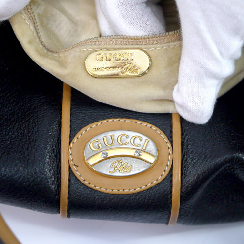 OLD Gucci Plus コンビカラーボストンバッグ