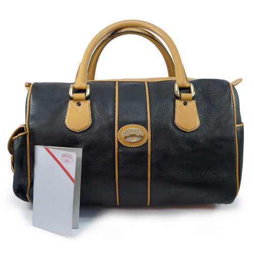 OLD Gucci Plus コンビカラーボストンバッグ