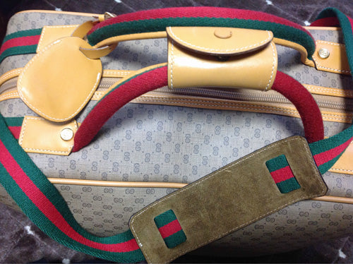 OLD Gucci 新同！マイクロGG大型ボストン（キャメル）