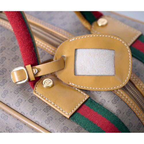 OLD Gucci 新同！マイクロGG大型ボストン（キャメル）