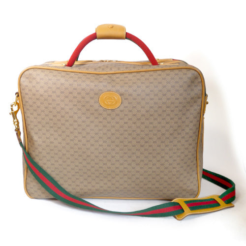 OLD Gucci 新同！マイクロGG大型ボストン（キャメル）