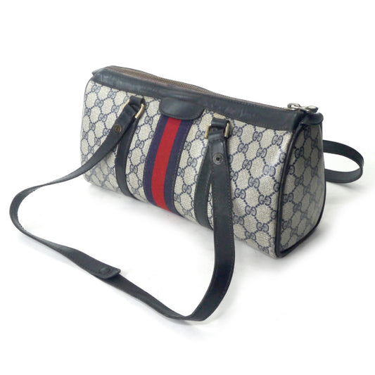 OLD Gucci 2WAYミニボストン(青)