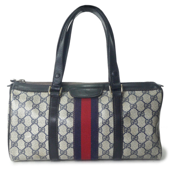 OLD Gucci 2WAYミニボストン(青)