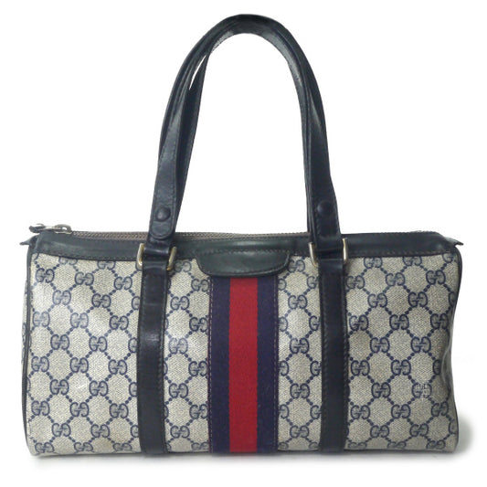 OLD Gucci 2WAYミニボストン(青)