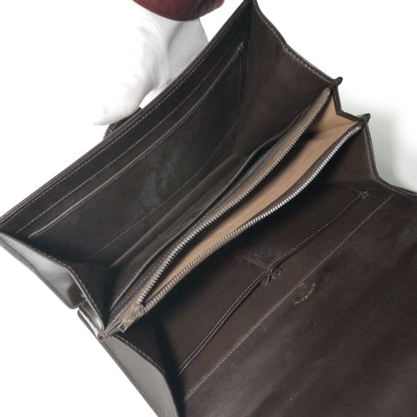 OLD Gucci 80s!ゴールドターンロックバッグ