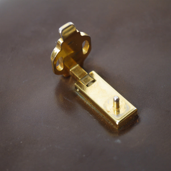 OLD Gucci　ミニGGロック総革2WAYバッグ（濃茶）