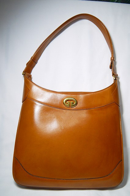 OLD Gucci　キャメル２Wayショルダー