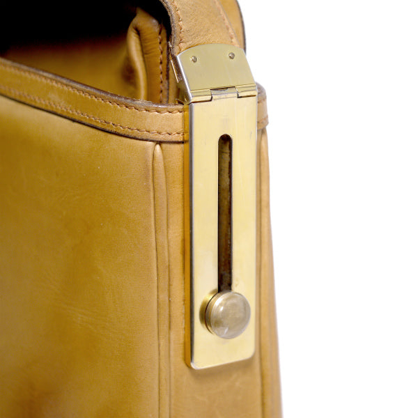 OLD Gucci お宝☆カラクリバッグ（キャメル）