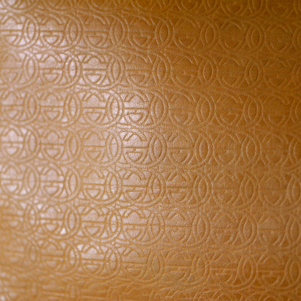 OLD Gucci GG型押し ドクターズ2WAYバッグ（キャメル）