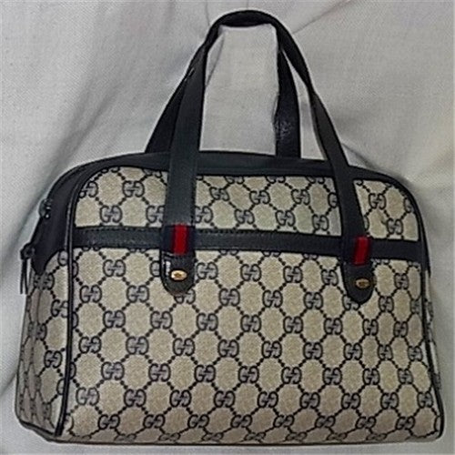 OLD Gucci ミニボストン(青）