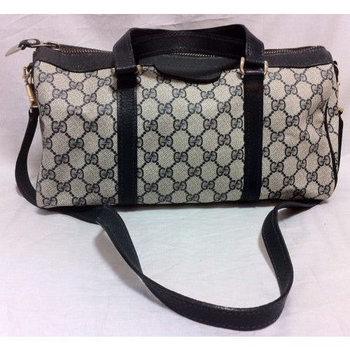 OLD Gucci 横長2ウエイミニボストン（黒）