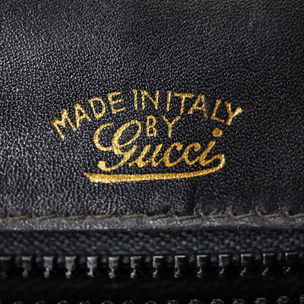 OLD Gucci　総革ビッグGG金具2WAYショルダー（黒）