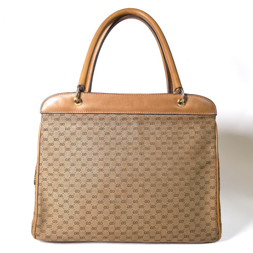 OLD Gucci マイクロＧGボストンキャメル