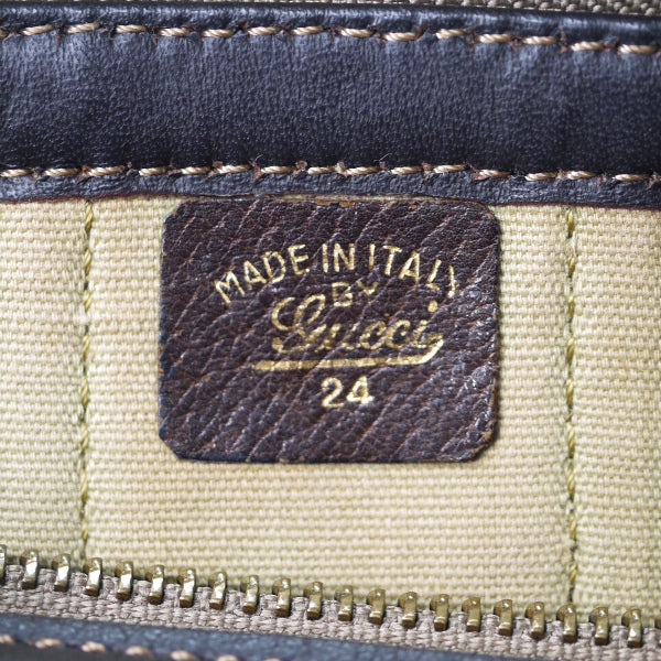 OLD Gucciスクエアミニボストン（ジャガード）