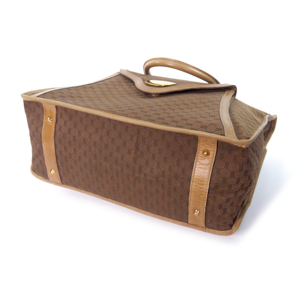 OLD Gucci70ｓマイクロGGブリーフボストン（キャメル）