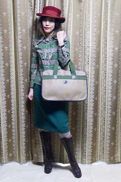 OLD Gucci 大型ブリーフ（黒マイクロGG）