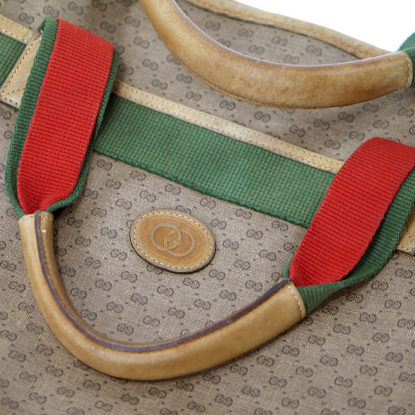 OLD Gucci 80sマイクロGG ブリーフバッグ