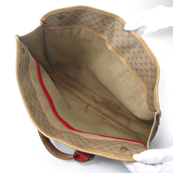 OLD Gucci 80sマイクロGG ブリーフバッグ