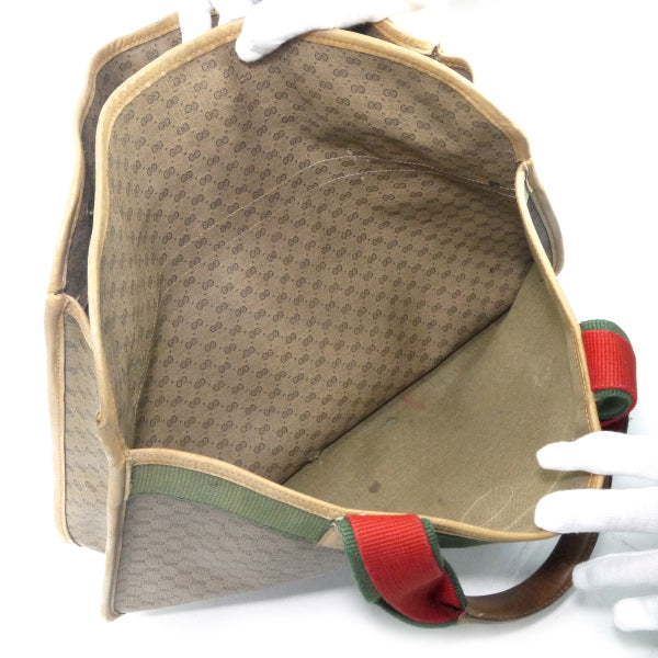 OLD Gucci 80sマイクロGG ブリーフバッグ