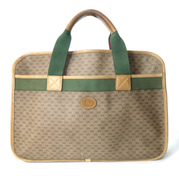 OLD Gucci 80sマイクロGG ブリーフバッグ