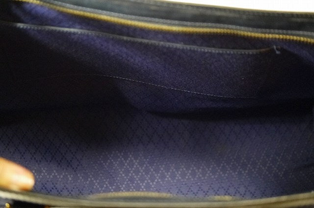 OLD Gucci 大型マイクロGGバッグ(青）