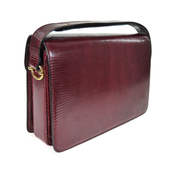 オールドグッチ　70s リザードショルダー