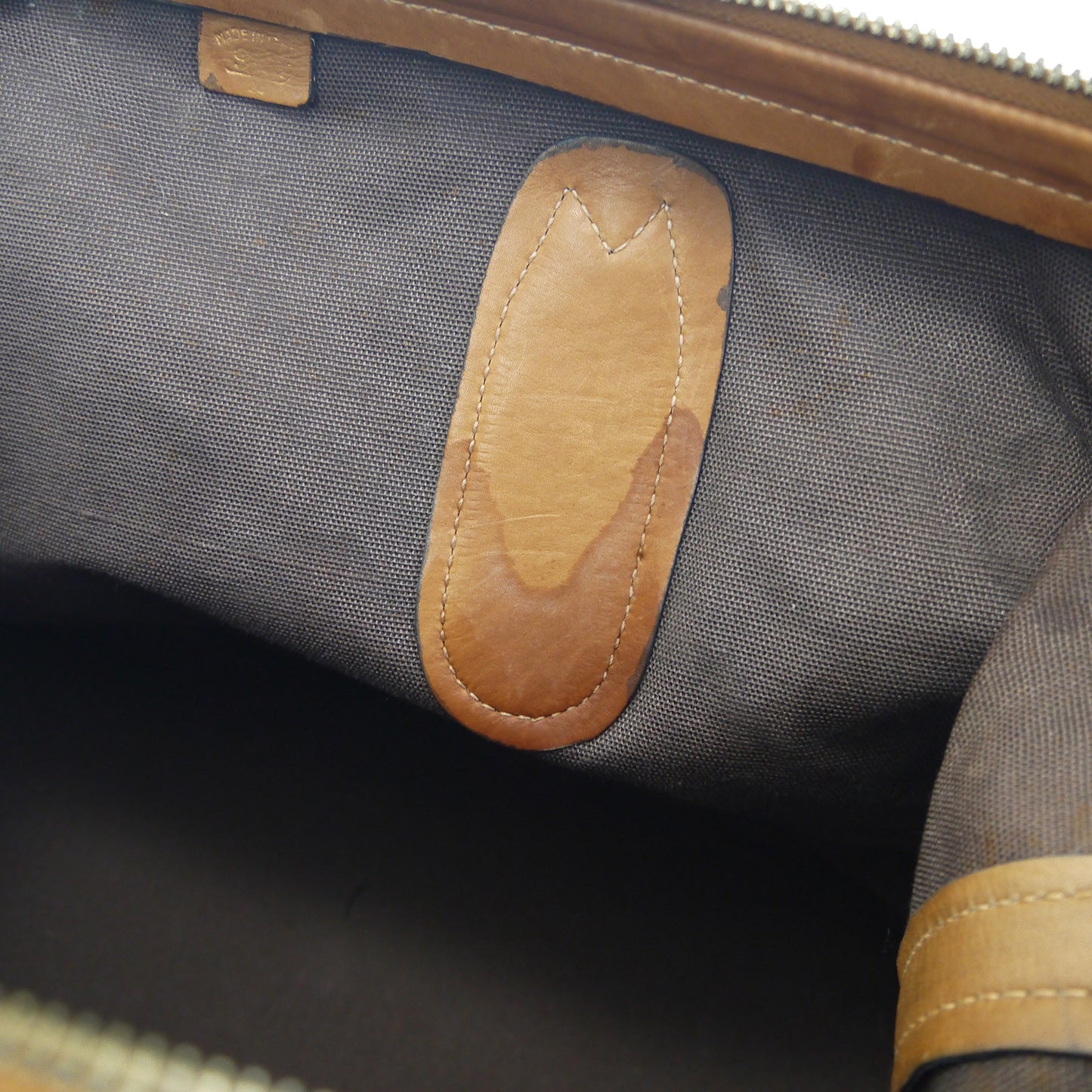 OLD Gucci  激レア！流れ星　大型ボストン(茶)
