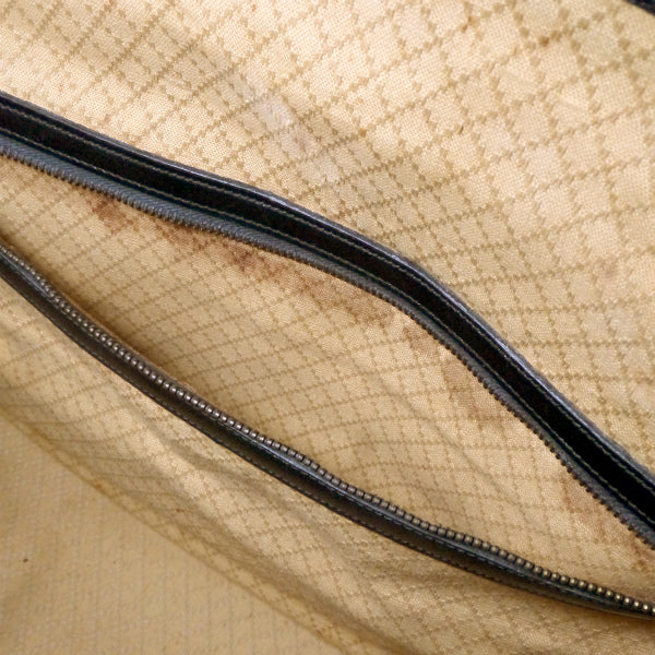 OLD Gucci レア！大型鍵付きシェリー ドクターズバッグ（黒）