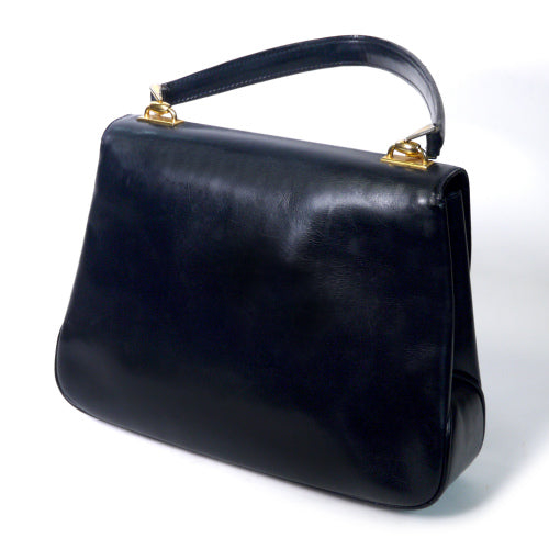 OLD Gucci マドモアゼル黒ミニハンドバッグ