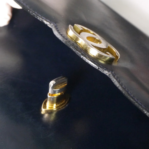 OLD Gucci マドモアゼル黒ミニハンドバッグ