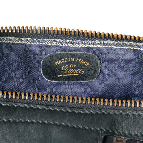 OLD Gucci ２Way　スエードミニボストン（茶スクエアGG)