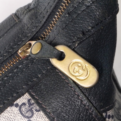 OLD Gucci 70ｓ！シェリーラインボストン（青）