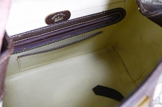 OLD Gucci コスメドクターズバッグ（茶）
