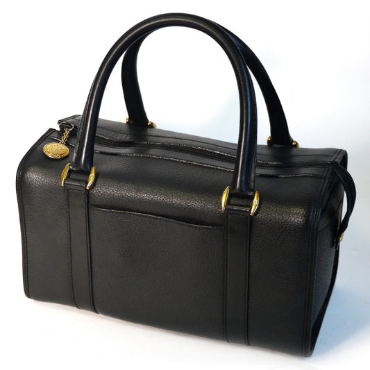 OLD Gucci　角ミニボストン（黒）