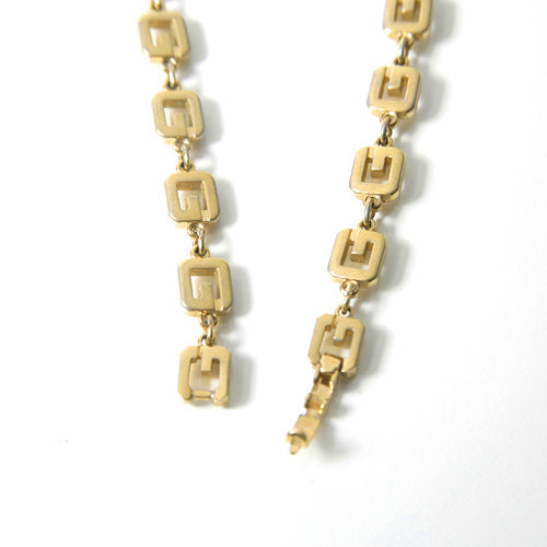 GIVENCHY 三連ロングネックレス ゴールド 美品 ヴィンテージ 高級感 GIVENCHY ゴールド3Way ロングネックレス – Vintage Shop Rococo