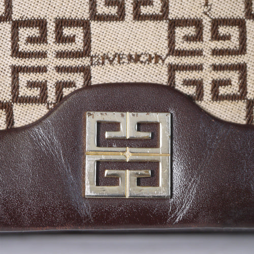 GIVENCHY 茶モノグラムショルダー