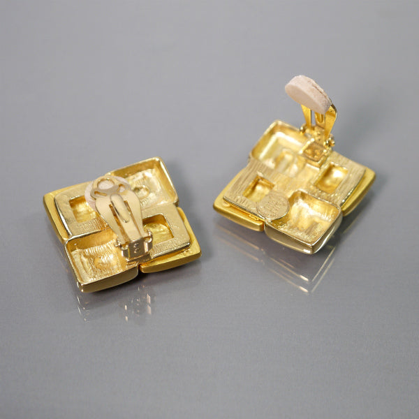 GIVENCHY ロゴ イヤリング(ゴールド)